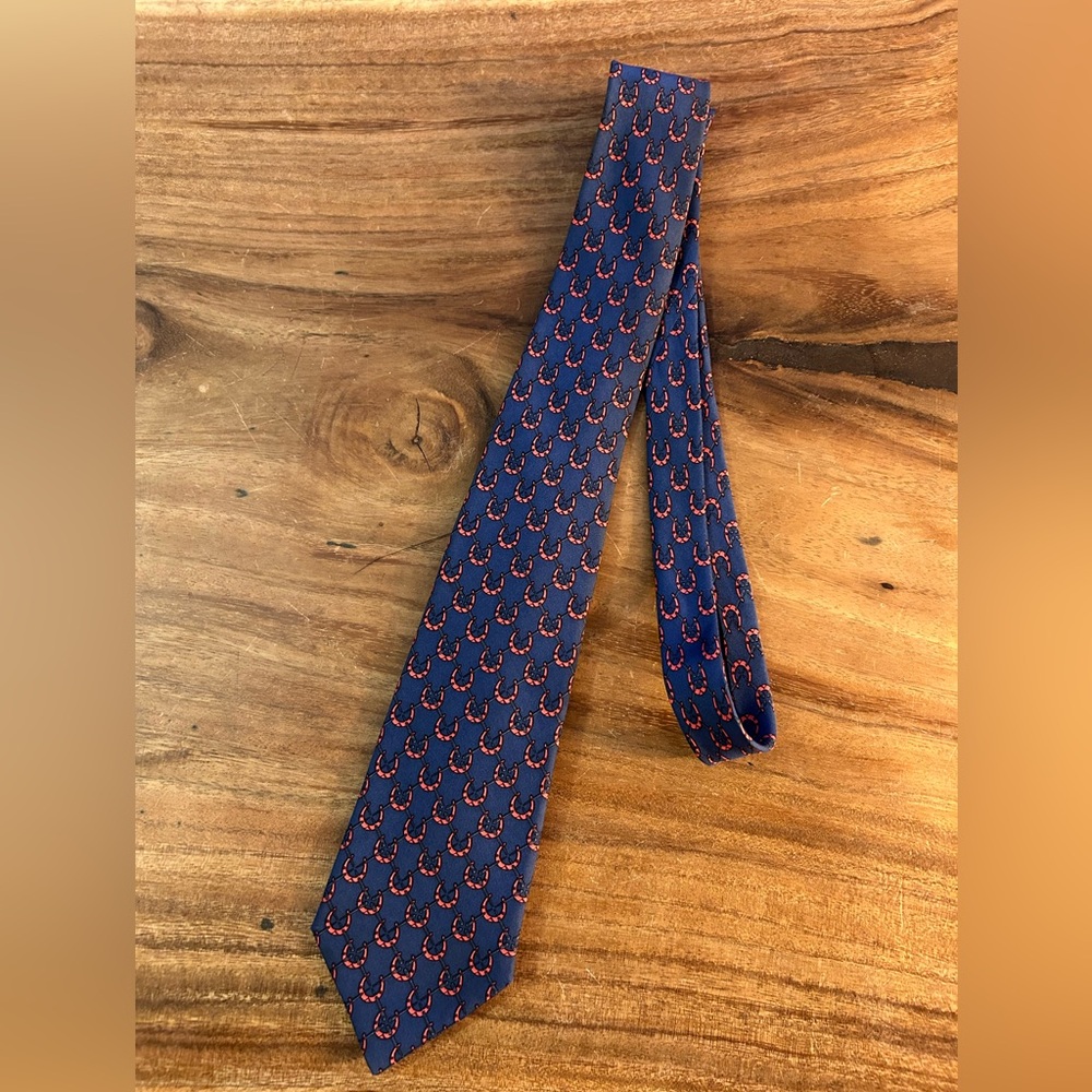 Hermés Paris Silk Tie. Men’s tie. Made in France
